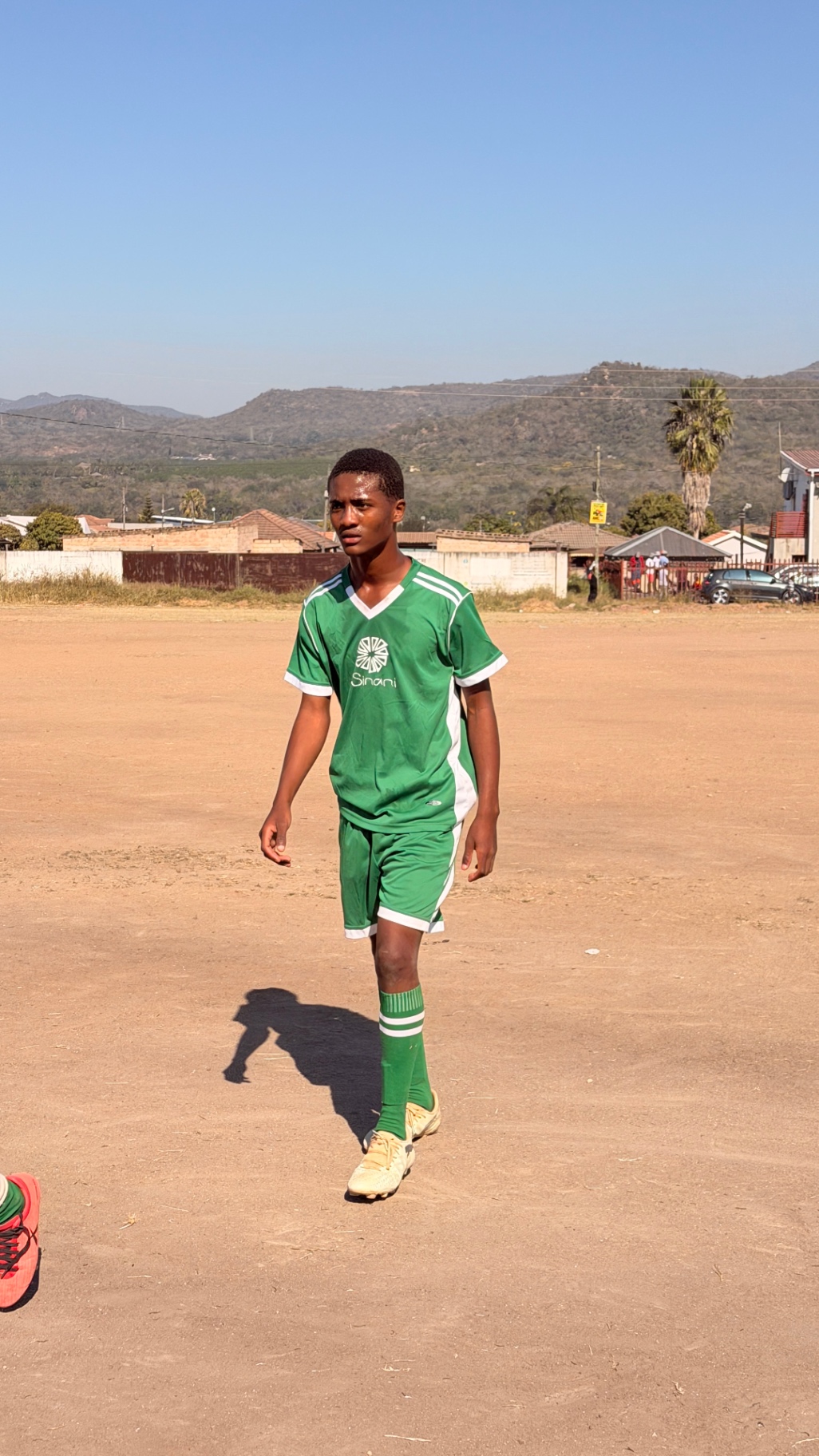 CM Banda player in academy kit